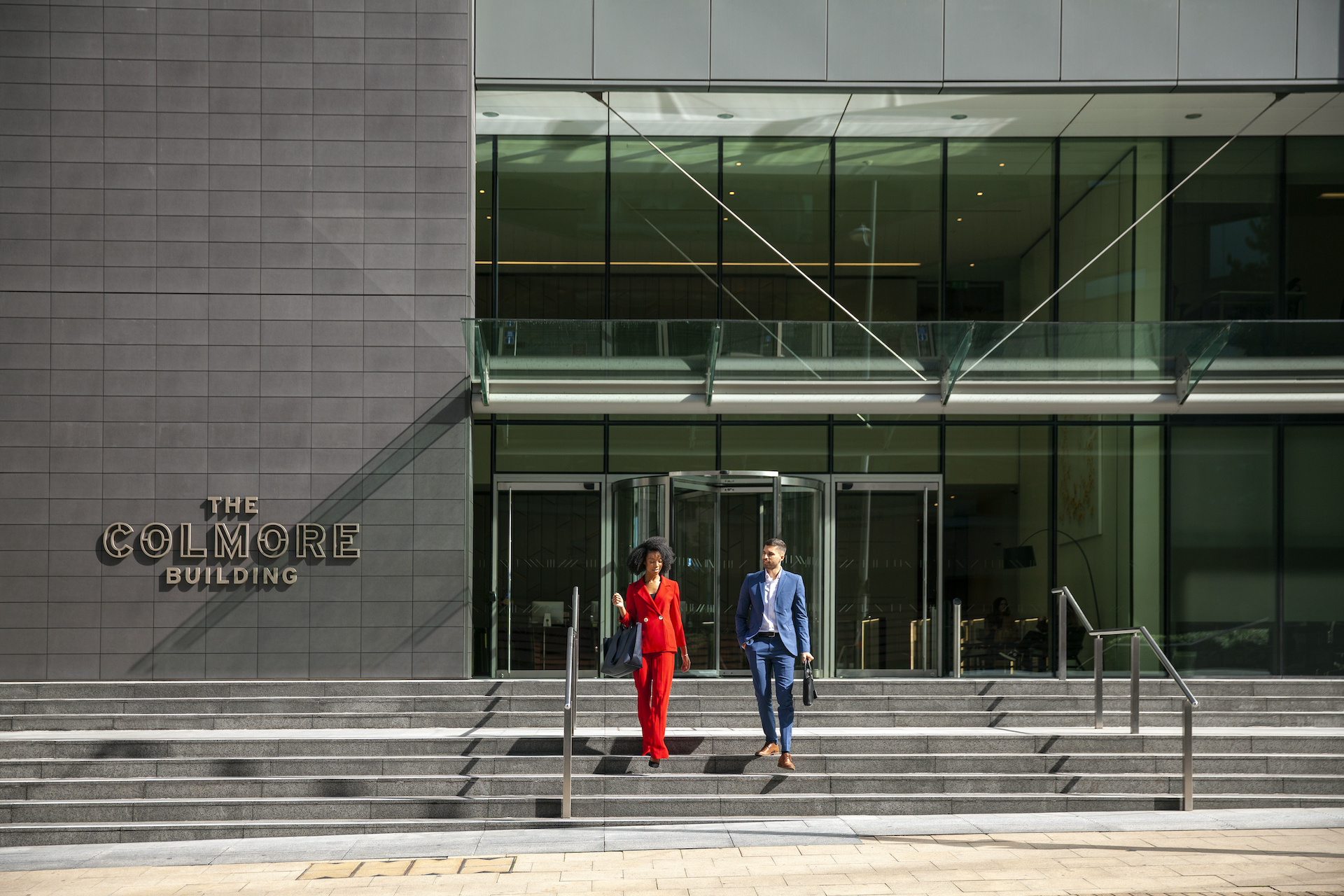 View of The Colmore Building Façade